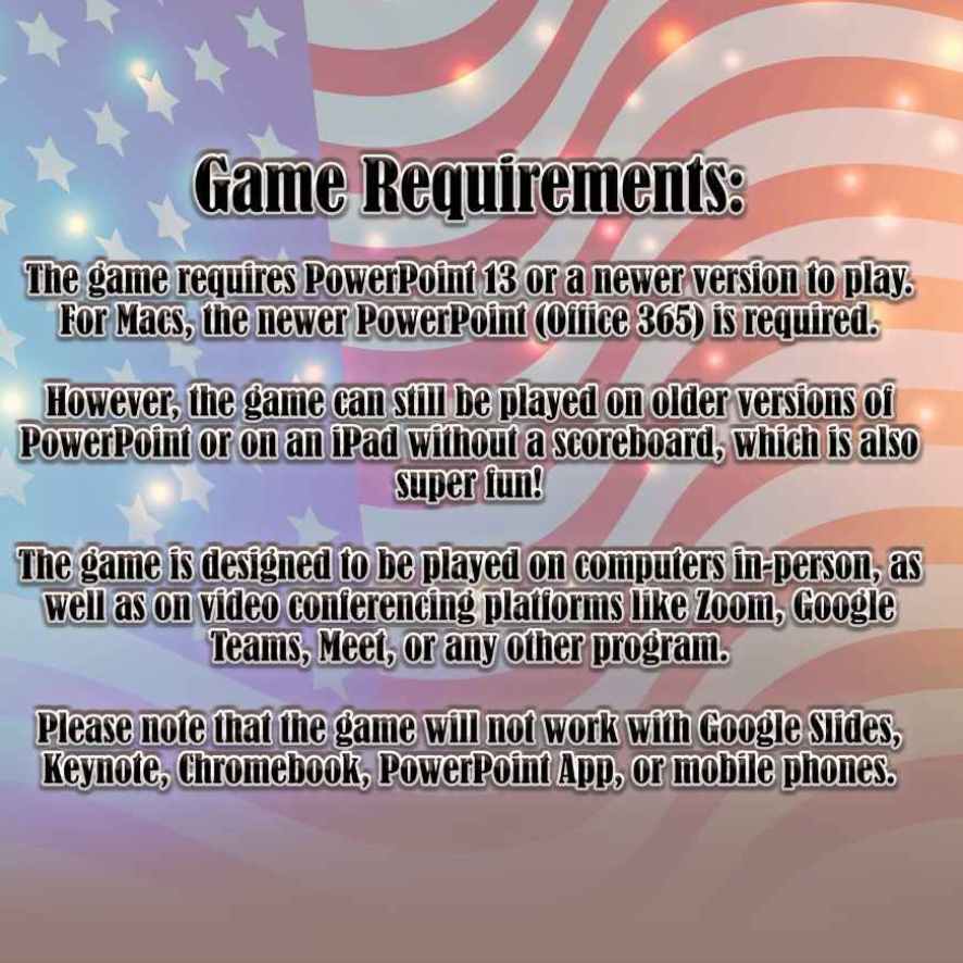 4TH OF JULY 5 SECOND POWERPOINT GAME - Image 4