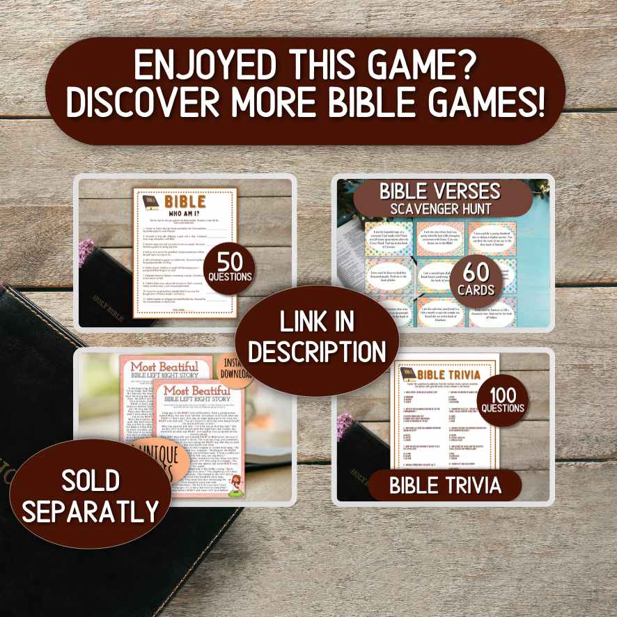 BIBLE WHICH CAME FIRST TRIVIA - Image 7
