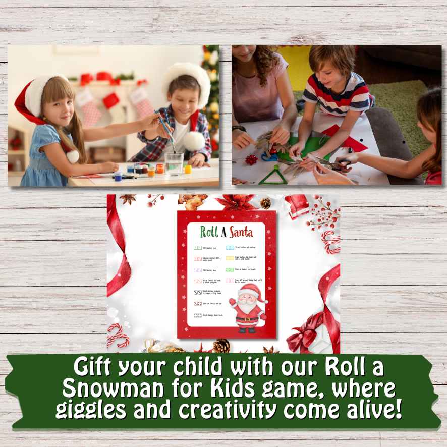 CHRISTMAS SANTA ROLL A DICE GAME - Image 2