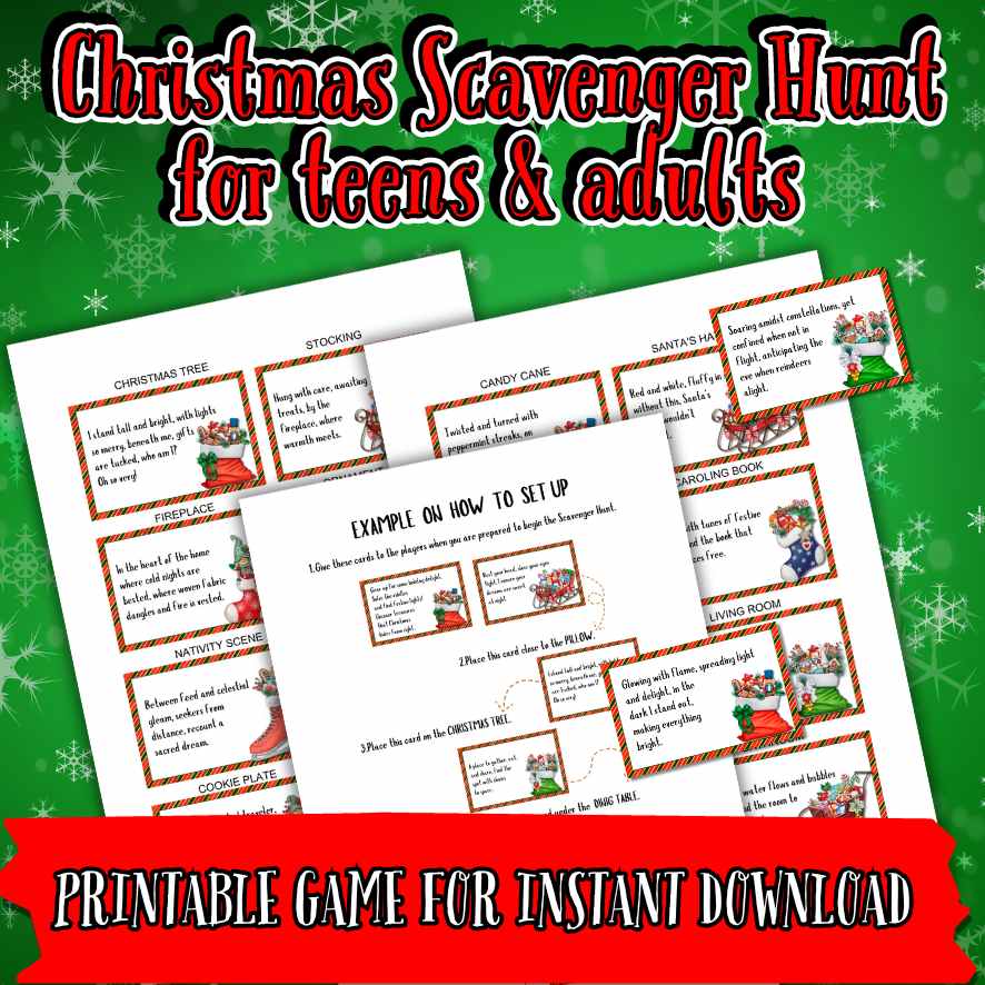 CHRISTMAS SCAVENGER HUNT FOR TEENS - Image 5