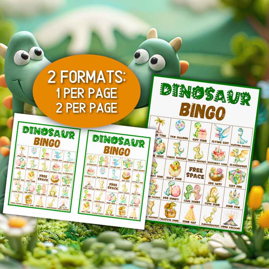 DINOSAUR BINGO GAME - Image 7