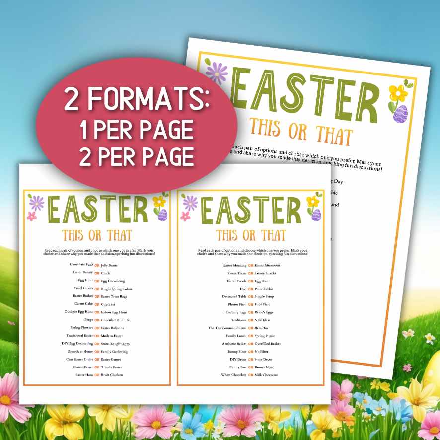 EASTER THIS OR THAT GAME PRINTABLE - Image 4