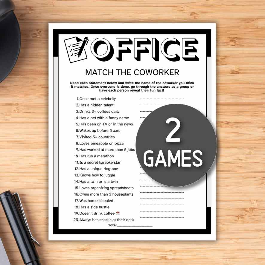GUESS THE COWORKER GAME PRINTABLE - Image 3