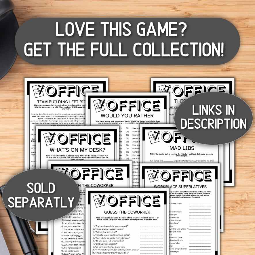 GUESS THE COWORKER GAME PRINTABLE - Image 7