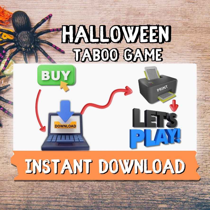 HALLOWEEN FORBIDDEN WORDS PRINTABLE - Image 7