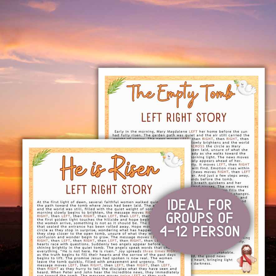 HE IS RISEN LEFT RIGHT GAME - Image 5
