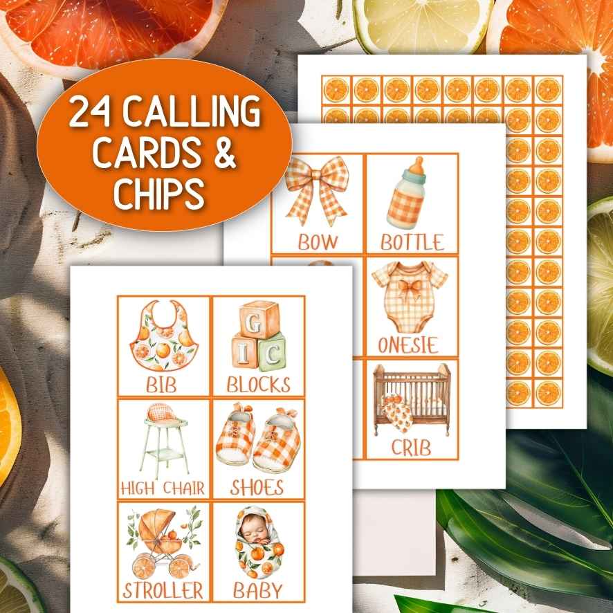 LITTLE CUTIE BABY SHOWER BINGO GAME - Image 5