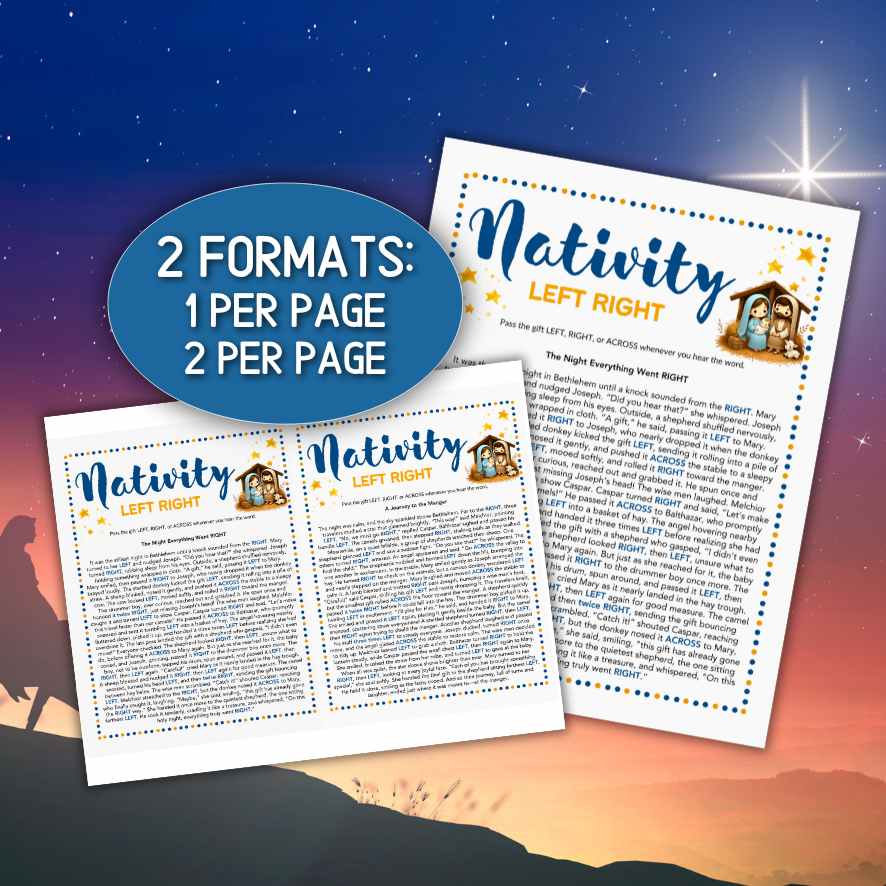 NATIVITY LEFT RIGHT ACROSS GAME - Image 7