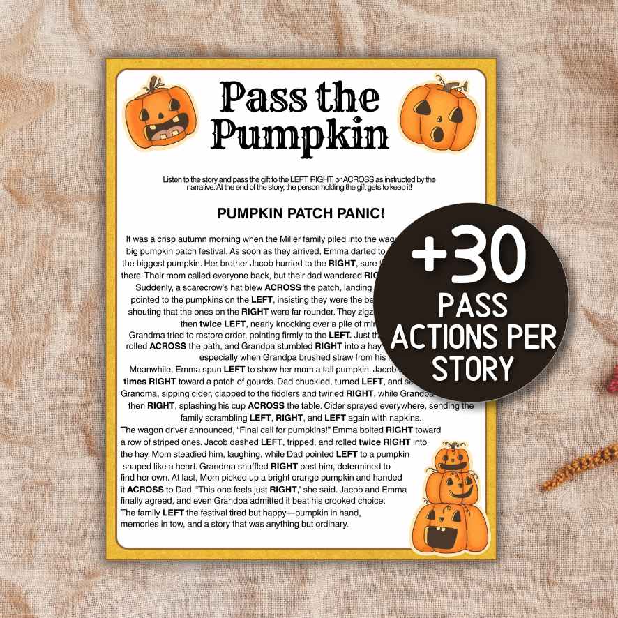 PASS THE PUMPKIN STORY GAME - Image 3