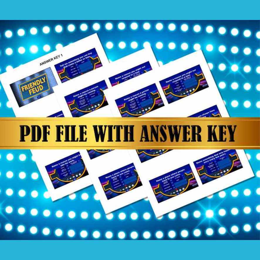 25 ROUNDS POWERPOINT FRIENDLY FEUD - Image 4