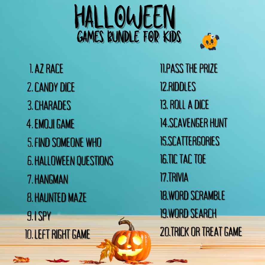 PRINTABLE HALLOWEEN GAMES FOR KIDS - Image 4