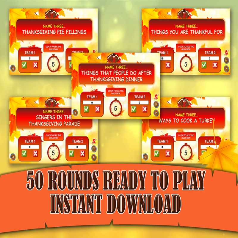 THANKSGIVING 5 SECOND GAME BATTLE - Image 3