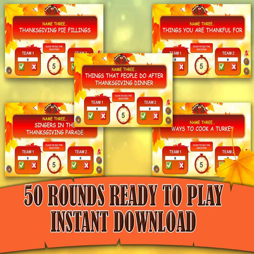 THANKSGIVING TRIVIA BUNDLE - Image 9